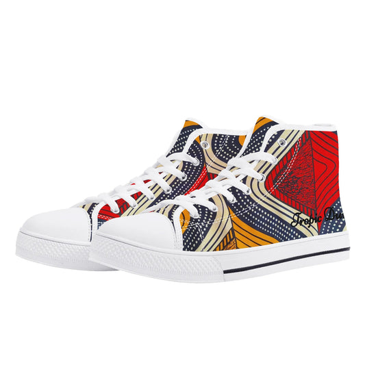 Cape Verde High Top Sneaker By Tropic Dune