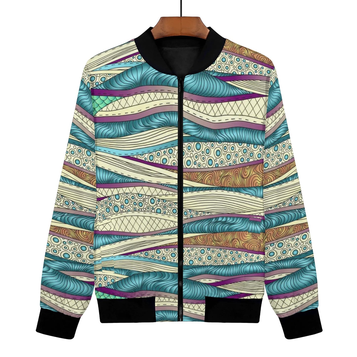 mykonos bomber jacket by tropic dune