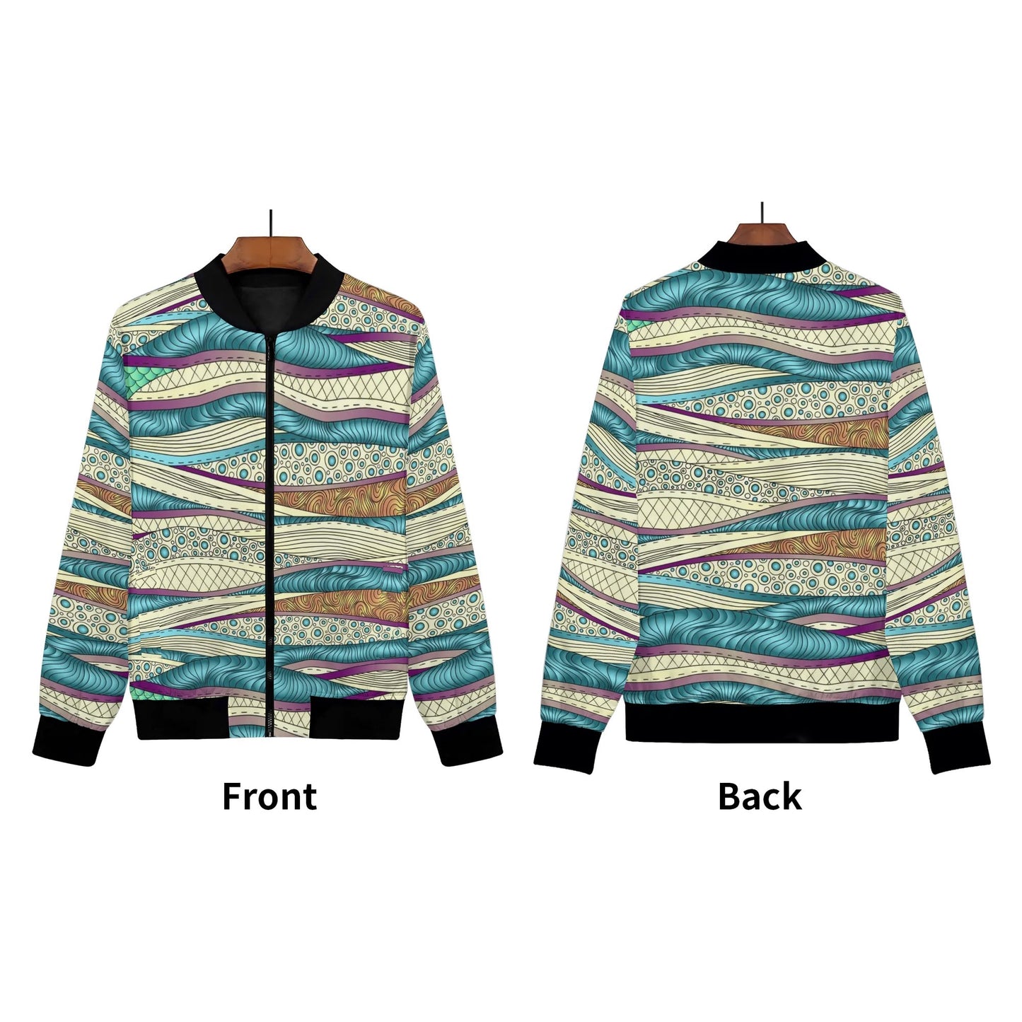 mykonos bomber jacket by tropic dune