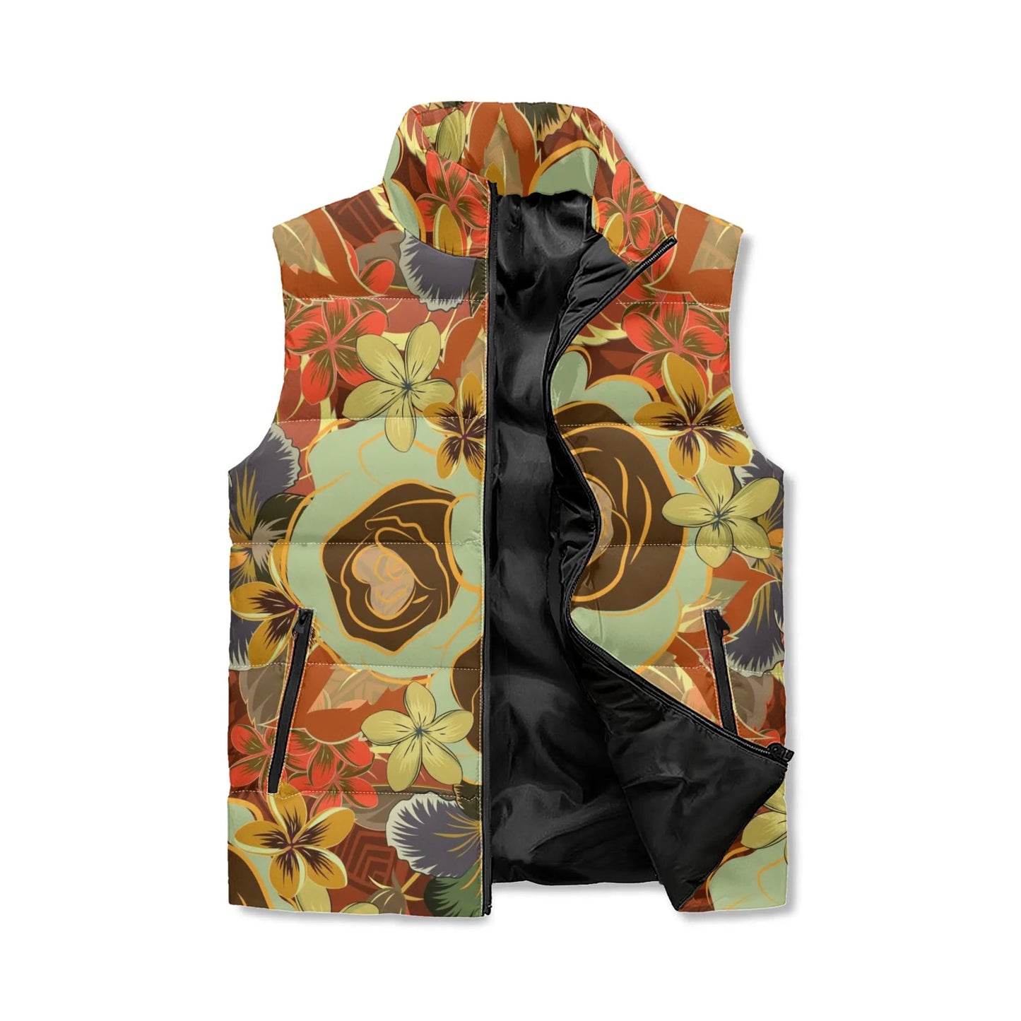 tropic dune puffer vest