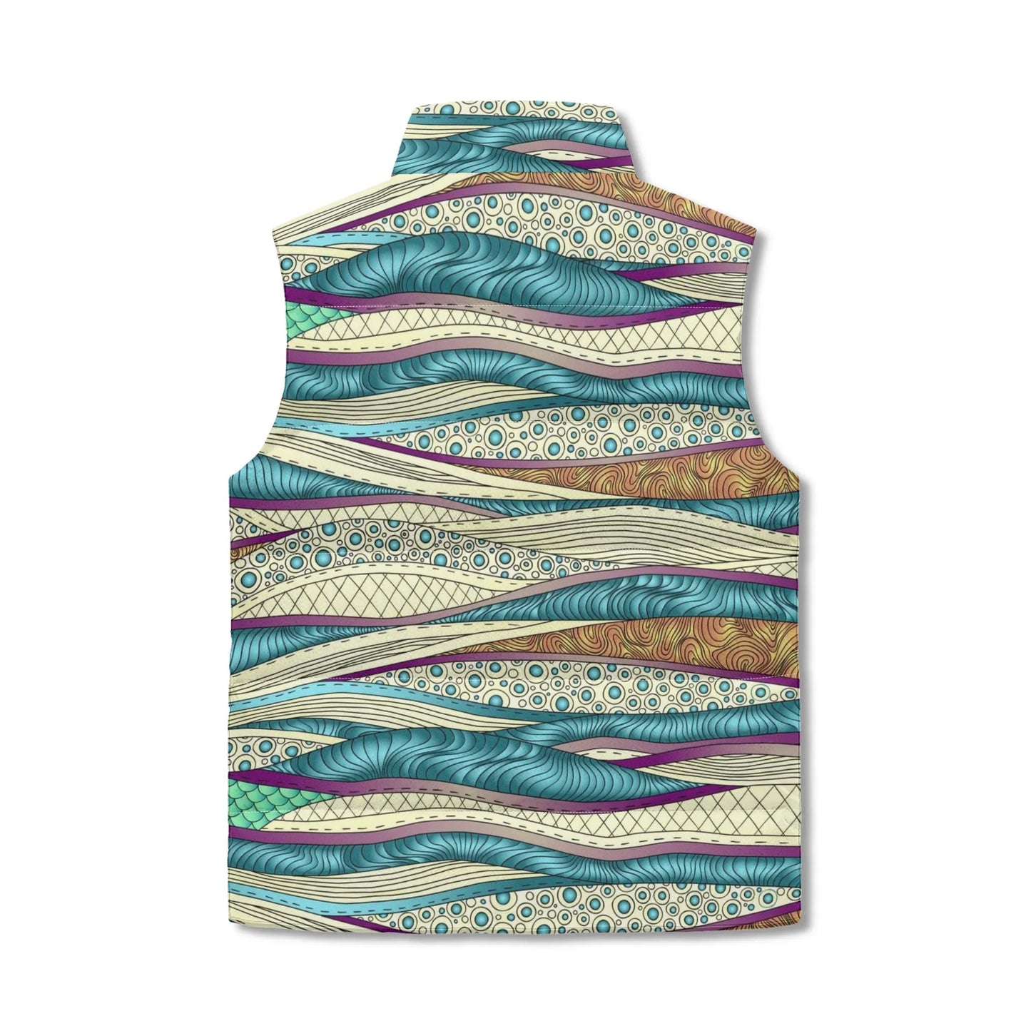 tropic dune puffer vest