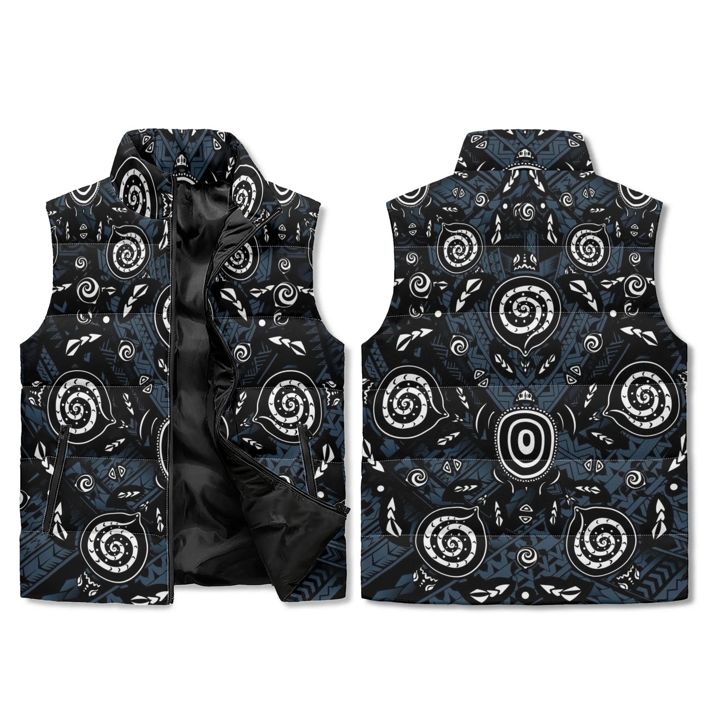 tropic dune puffer vest