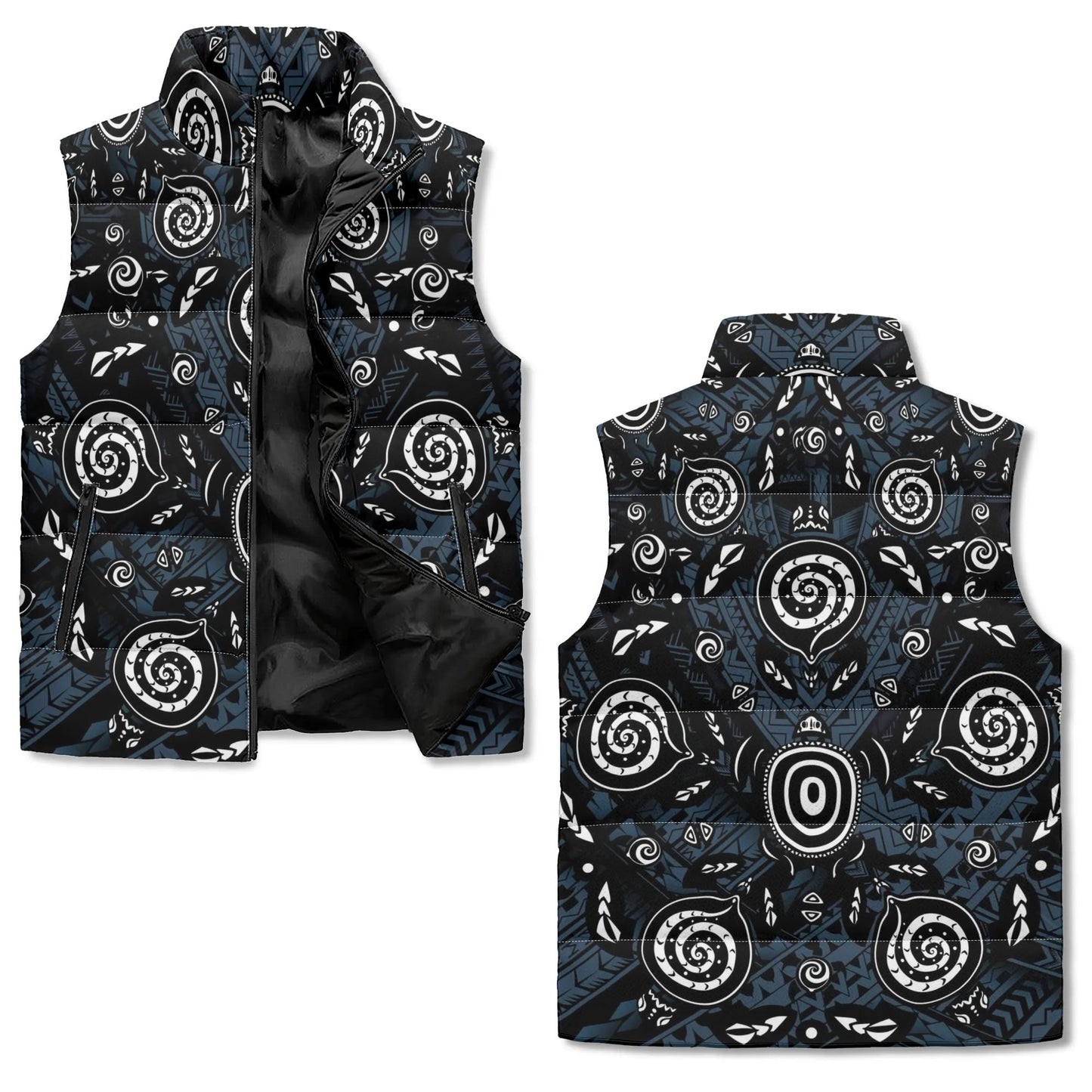 tropic dune puffer vest